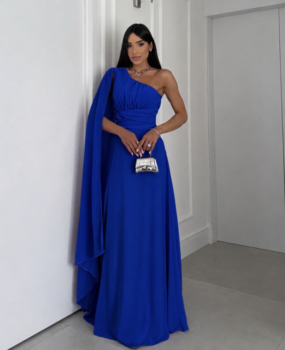 Vestido Longo Azul Royal G